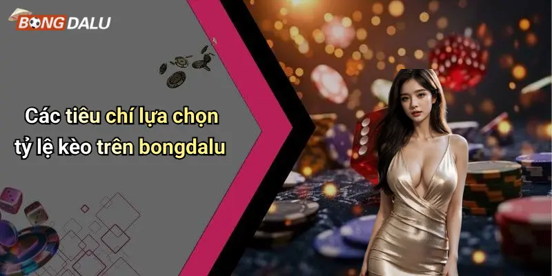 Các tiêu chí lựa chọn tỷ lệ kèo trên bongdalu