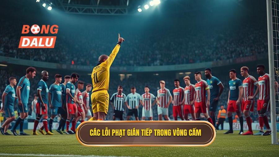 2. Các lỗi phạt gián tiếp trong vòng cấm