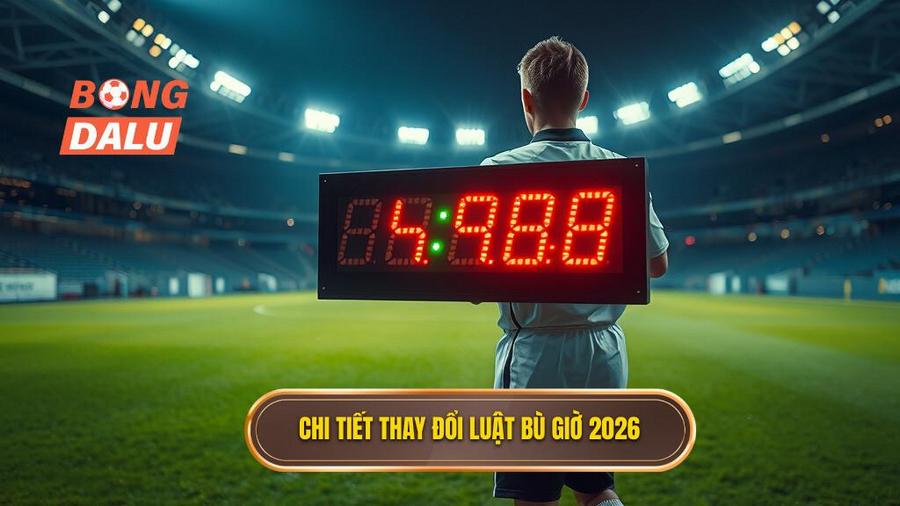 2. Chi tiết thay đổi Luật bù giờ 2026