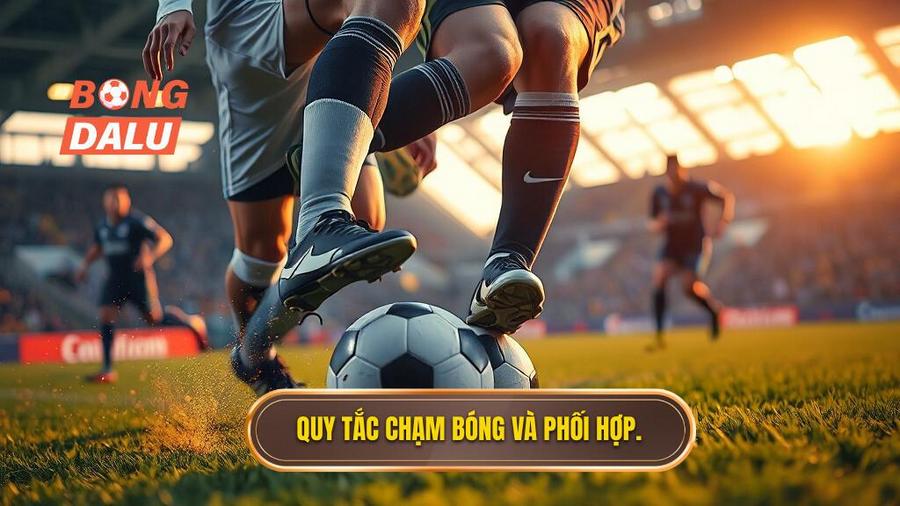 3. Quy tắc chạm bóng và phối hợp.