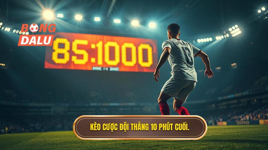 Hiểu rõ về Kèo cược đội thắng trong 10 phút cuối trận