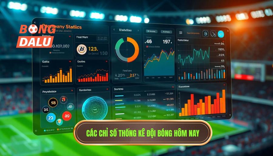 Các chỉ số quan trọng trong thống kê đội bóng hôm nay