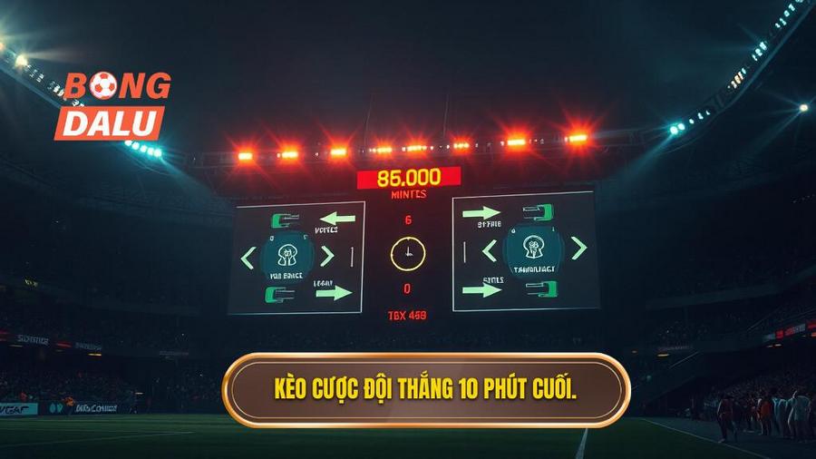 Phân tích đa chiều về Kèo cược đội thắng trong 10 phút cuối trận