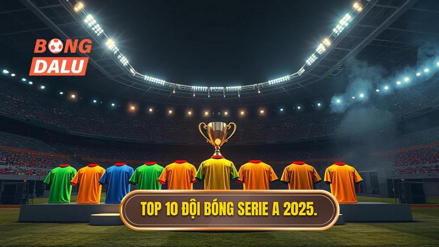 Danh sách Top 10 đội bóng mạnh nhất Serie A 2025